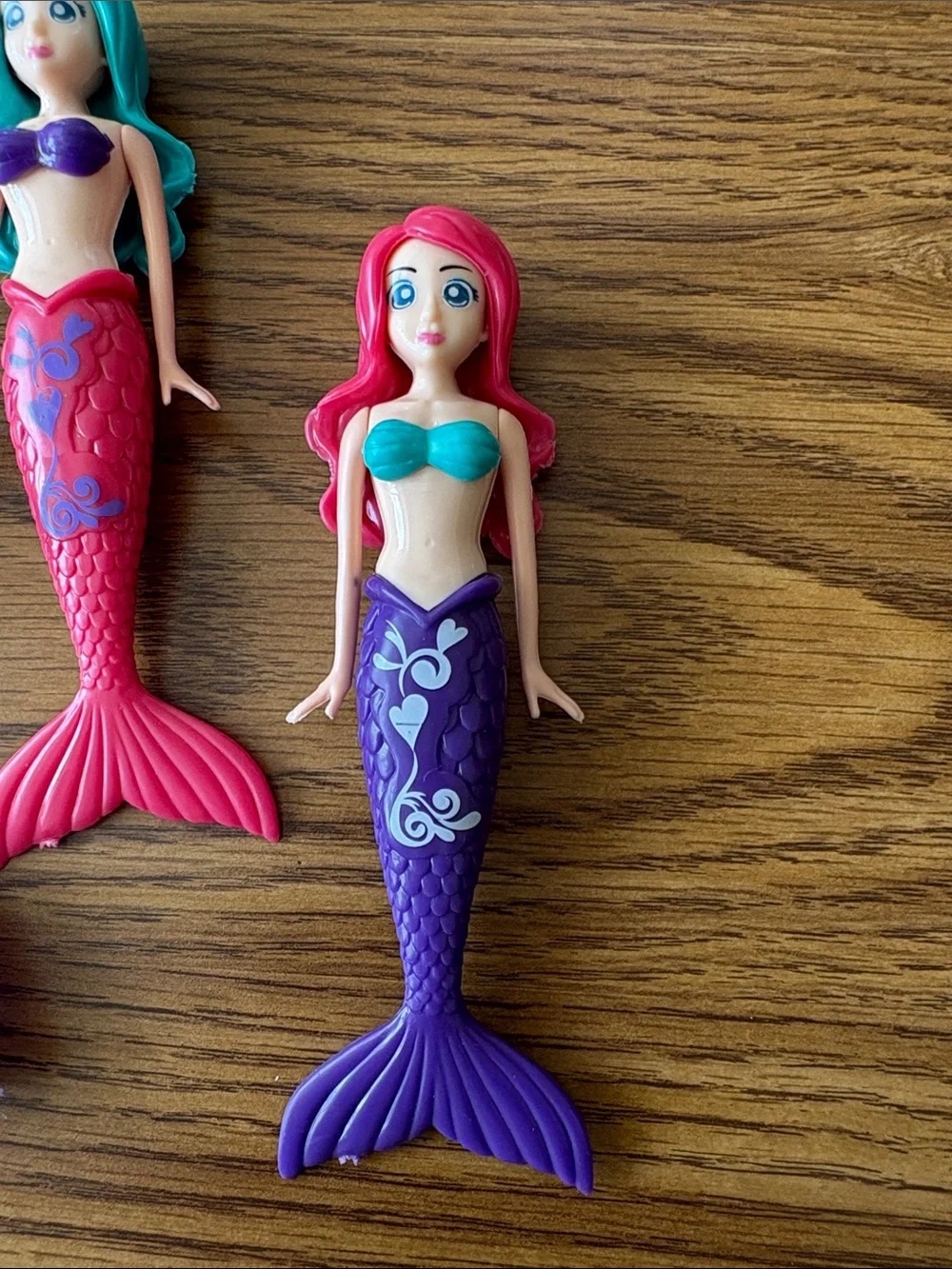 3 Mattel Mermaid Dolls – Mermaid Toy Lot – Colorful Fantasy Dolls